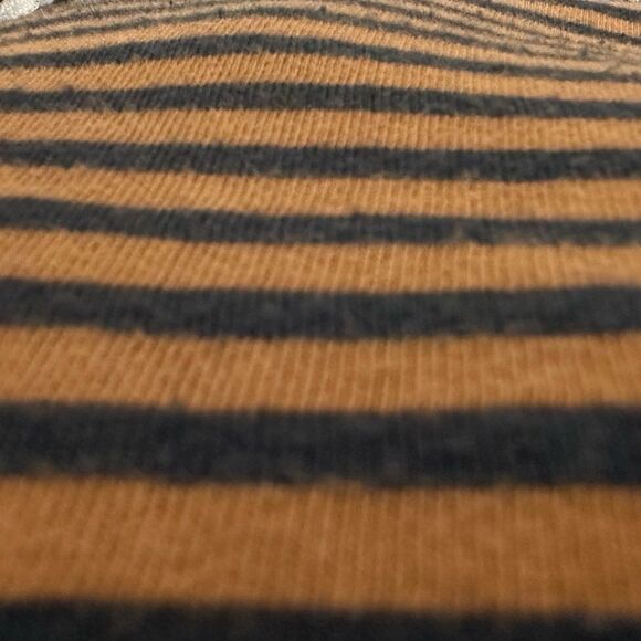 John Varvatos Striped Brown Men's Shirt - Picture 8 of 8